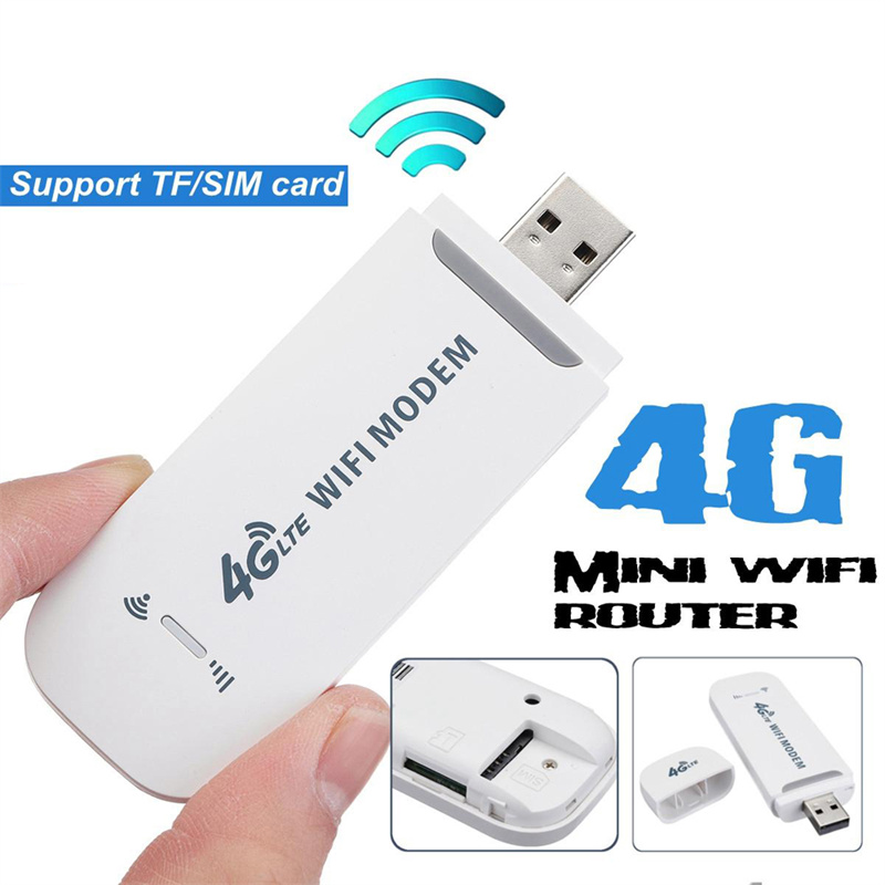 Portable 4G USB Modem Wi-Fi LTE Router Wifi Hotspot Routers With Sim Card Slot For Laptop Macbook Notebook Computers