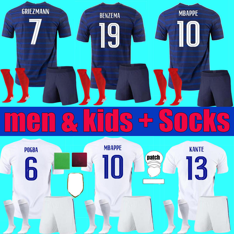 2021 2022 men kids GRIEZMANN MBAPPE soccer jerseys FRAnce BENZEMA child kits POGBA THAUVIN Football shirts 20 21 PAVARD KANTE adult boys Full set Socks Uniform, 21 22 away + full set patch
2021 2022 men kids GRIEZMANN MBAPPE soccer jerseys FRAnce BENZEMA child kits POGBA THAUVIN Football shirts 20 21 PAVARD KANTE adult boys Full set Socks Uniform, 21 22 away + full set patch