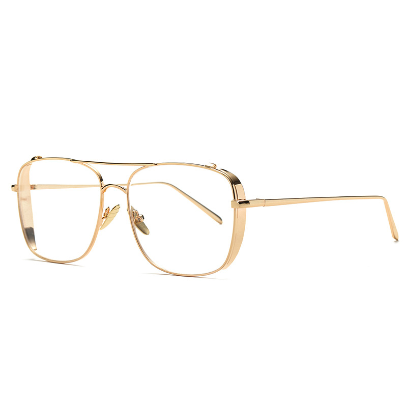 Rock style luxury sunglasses for men square clear lens glasses rim mens full frame oversized vintage gold silver metal sunglasses
Rock style luxury sunglasses for men square clear lens glasses rim mens full frame oversized vintage gold silver metal sunglasses