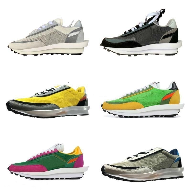 Newest LD WAFFLE SACAIS Blazers Mid Running Shoes Man Woman Green Gusto Varsity Blue Trainers Sneakers With, Black
Newest LD WAFFLE SACAIS Blazers Mid Running Shoes Man Woman Green Gusto Varsity Blue Trainers Sneakers With, Black