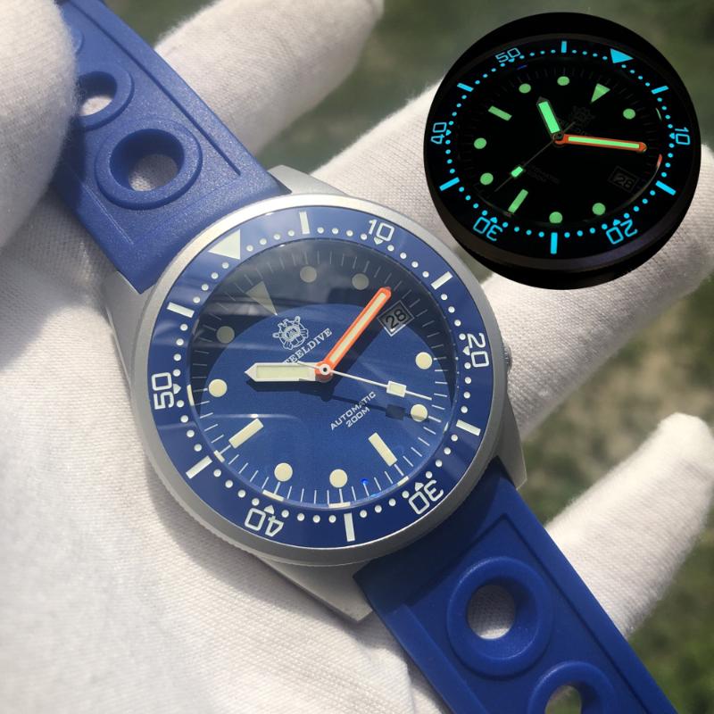 Wristwatches STEELDIVE Mens Diver Wrist Watches,mens Automatic Mechanical Watch Men's Sport Dive 200m Waterproof Switzerland Luminous Clock, Dive watches 2
Wristwatches STEELDIVE Mens Diver Wrist Watches,mens Automatic Mechanical Watch Men's Sport Dive 200m Waterproof Switzerland Luminous Clock, Dive watches 2
