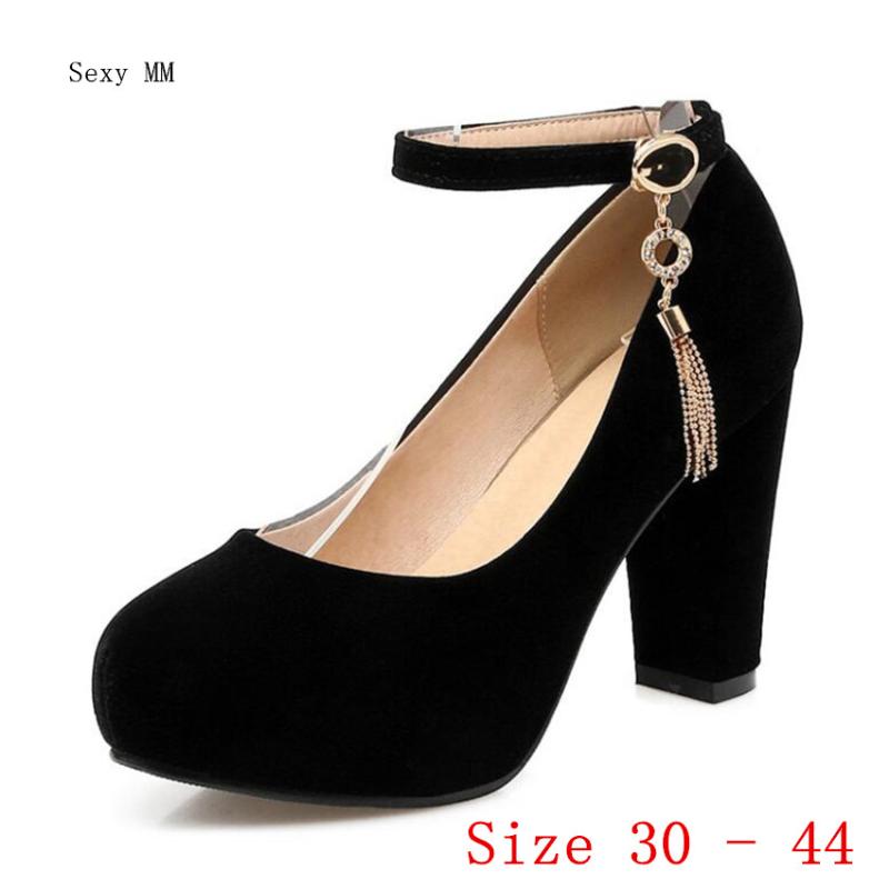 Dress Shoes Women High Heel Platform Pumps Woman Heels Party Wedding Ladies Kitten Small Plus Size 30 - 40 41 42 43, Black
Dress Shoes Women High Heel Platform Pumps Woman Heels Party Wedding Ladies Kitten Small Plus Size 30 - 40 41 42 43, Black
