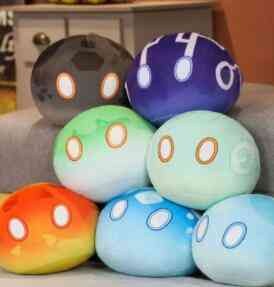 1PC Anime Genshin key Impact Slime Plush Keychain Cute Throw Handful Toys Cartoon Birthday Xmas Gift Y220225
1PC Anime Genshin key Impact Slime Plush Keychain Cute Throw Handful Toys Cartoon Birthday Xmas Gift Y220225