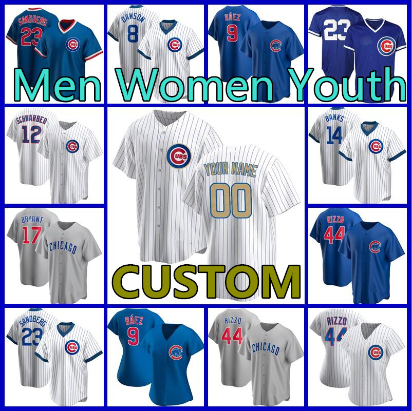 Chicago 44 Anthony Rizzo Custom Cubs Women 9 Javier Baez Jersey 17 Kris Bryant Baseball Andre Dawson Men Ernie Banks Ryne Sandberg Youth, Blue;black
Chicago 44 Anthony Rizzo Custom Cubs Women 9 Javier Baez Jersey 17 Kris Bryant Baseball Andre Dawson Men Ernie Banks Ryne Sandberg Youth, Blue;black