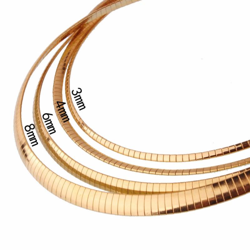 Chains Granny Chic 45cm Men Women Classic Snake Herringbone Necklaces Stainless Steel Gold Color Men's Jewelry
Chains Granny Chic 45cm Men Women Classic Snake Herringbone Necklaces Stainless Steel Gold Color Men's Jewelry