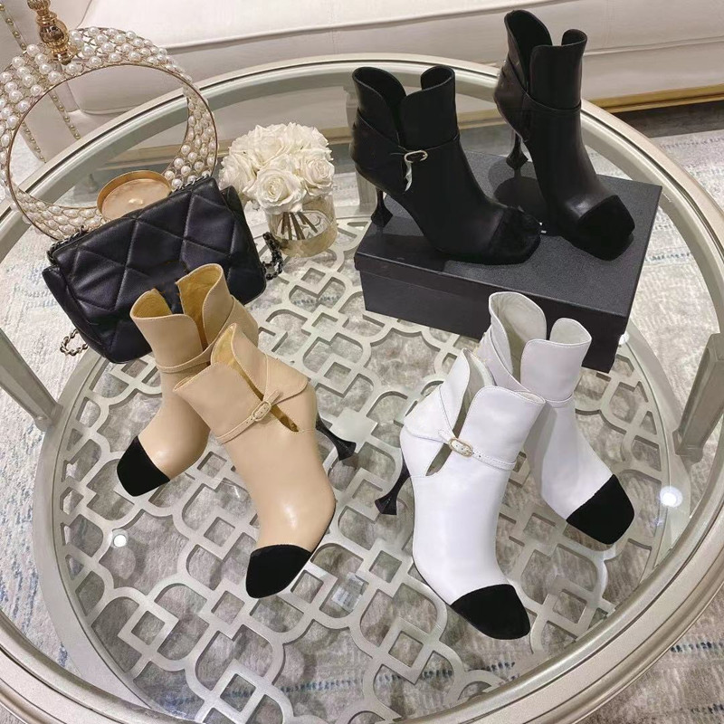 Ankle Boots for Women Gobelt Heels Real Leather Classic Bootie Designer Female Shoes Round Toe Mixed Colors Patchwork Dress Shoe Buckle Deco, Black
Ankle Boots for Women Gobelt Heels Real Leather Classic Bootie Designer Female Shoes Round Toe Mixed Colors Patchwork Dress Shoe Buckle Deco, Black