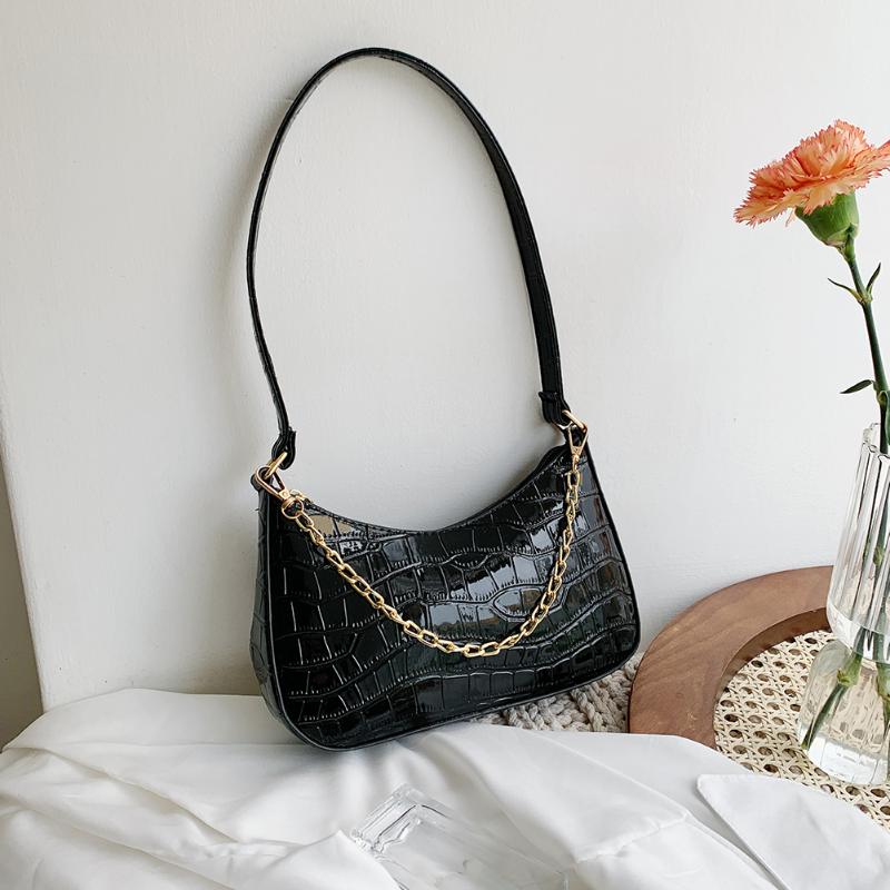 Evening Bags 2021 Vintage Small Purse Ladies Handbags Women PU Leather Alligator Pattern Chain Hobos Underarm
Evening Bags 2021 Vintage Small Purse Ladies Handbags Women PU Leather Alligator Pattern Chain Hobos Underarm
