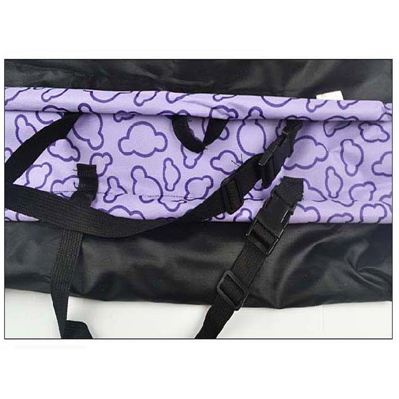Dog Bags For Small Collapsible Double-deck Car Seat Cover Print Oxford Cloth Travel Hammock Pet Carrier Bag
