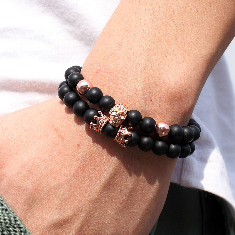 Black onyx stone skull bracelet set beaded crown bracelets for men pulseras jewellery men bileklik accessories bijoux homme
Black onyx stone skull bracelet set beaded crown bracelets for men pulseras jewellery men bileklik accessories bijoux homme