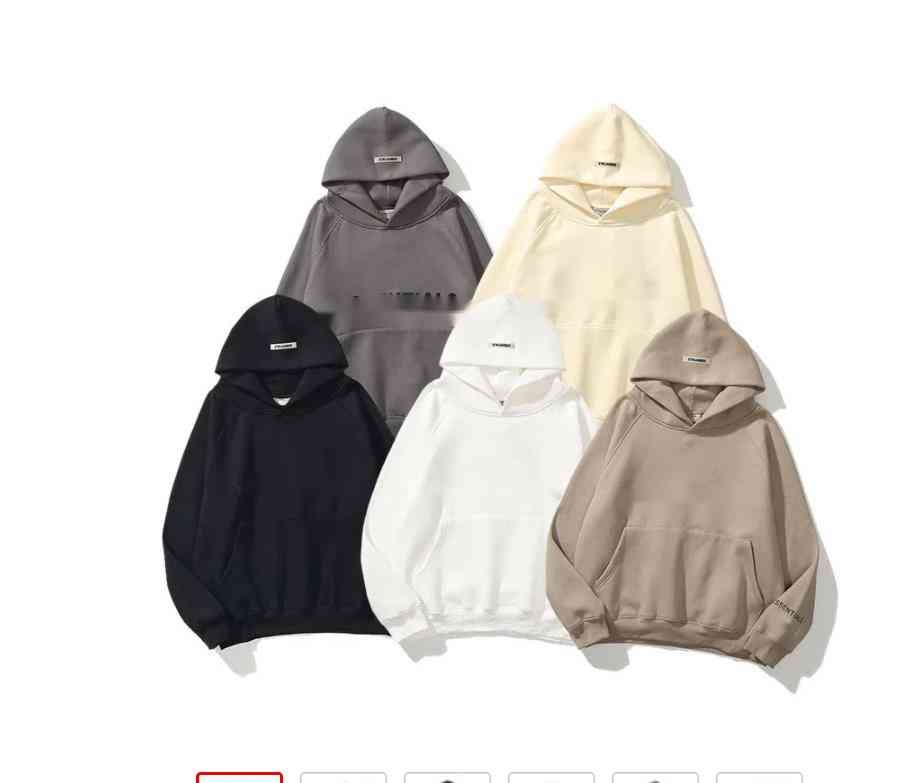 2021 New Men' Autumn and Winter Hoodie Fear Double Line Essentials Tide Brand Product Chest Soup Printed Couple Hooded, White
2021 New Men' Autumn and Winter Hoodie Fear Double Line Essentials Tide Brand Product Chest Soup Printed Couple Hooded, White