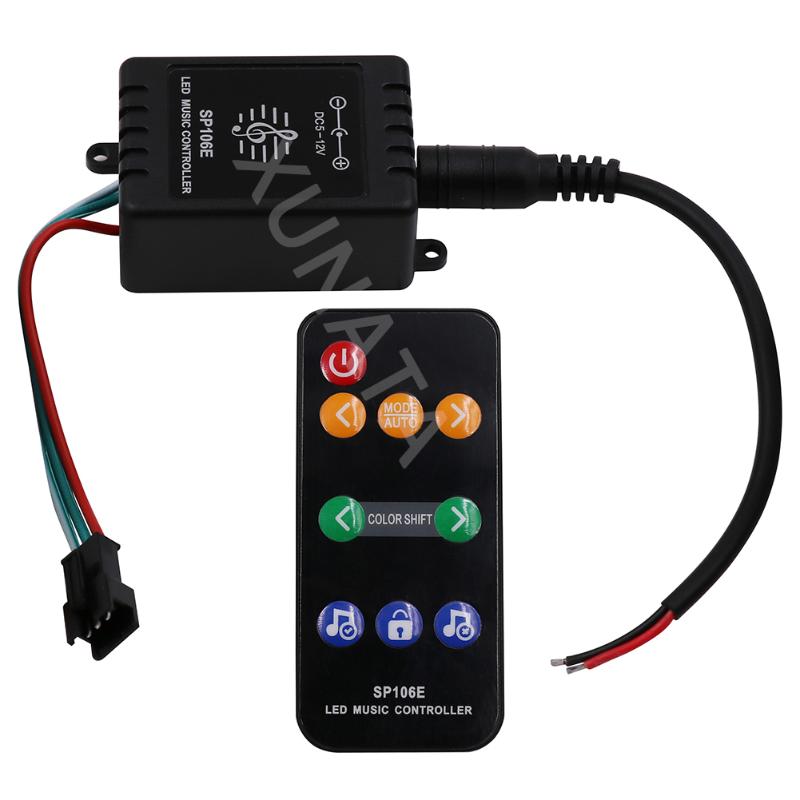 9key LED Music Controller DC 5V 12V WS2811 WS2812B SK6812 UCS1903 Colorful Magic RGB Tape Digital SP106E Controllers
9key LED Music Controller DC 5V 12V WS2811 WS2812B SK6812 UCS1903 Colorful Magic RGB Tape Digital SP106E Controllers