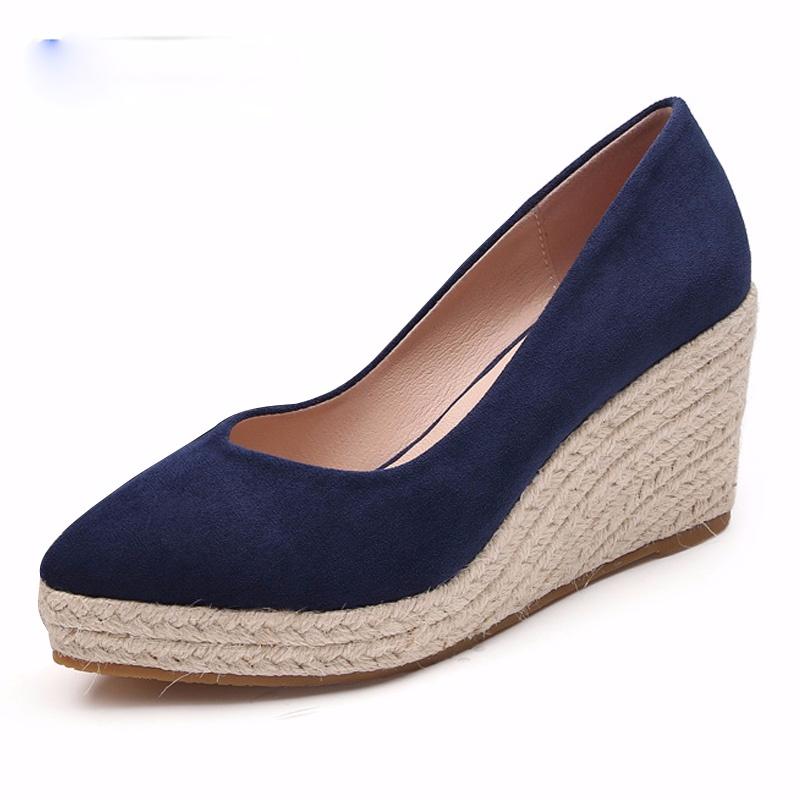 Dress Shoes 2021 Women's Espadrille Wedges Comfortable Ladies Womens Casual Breathable Flax Canvas Pumps, Black
Dress Shoes 2021 Women's Espadrille Wedges Comfortable Ladies Womens Casual Breathable Flax Canvas Pumps, Black
