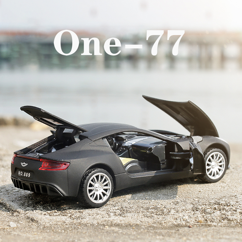 132 Aston Martin One-77 Metal Toy Cars Diecast Scale Model Kids Present With Pull Back Function Music Light Openable Door
132 Aston Martin One-77 Metal Toy Cars Diecast Scale Model Kids Present With Pull Back Function Music Light Openable Door