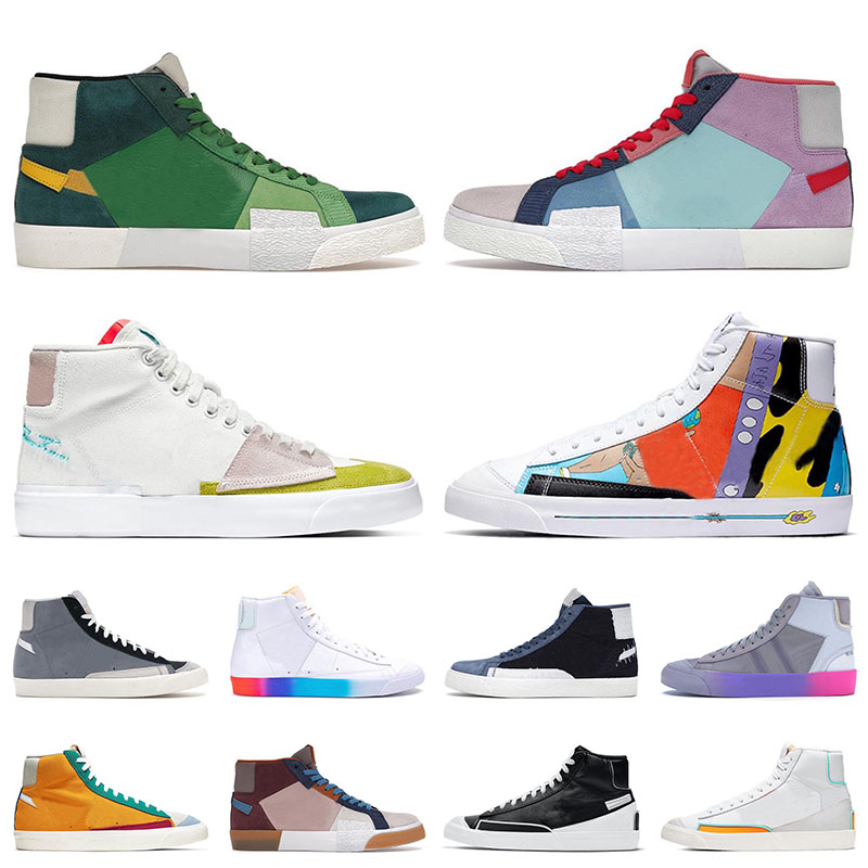 Blazer Mid 77 Mens Womens Casual Shoes 2022 New Vintage Canvas Flats Sneakers Hack Pack Aqu Mosaic Brown Purple Green Black White Pendants Cool Grey Sneakers Trainers, 018
Blazer Mid 77 Mens Womens Casual Shoes 2022 New Vintage Canvas Flats Sneakers Hack Pack Aqu Mosaic Brown Purple Green Black White Pendants Cool Grey Sneakers Trainers, 018