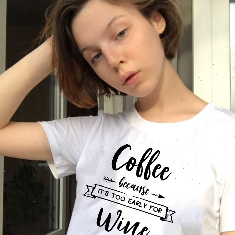coffee women because its too early for wine t shirt sale fashion grunge aesthetic camiseta tumblr tees, White
coffee women because its too early for wine t shirt sale fashion grunge aesthetic camiseta tumblr tees, White