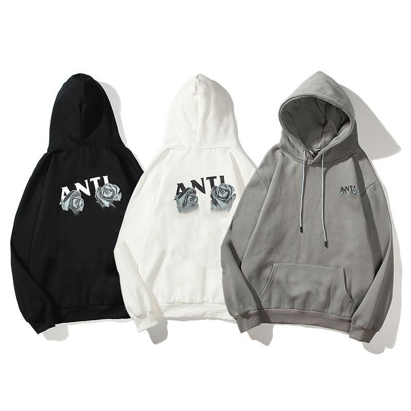 designer hoodie for men women anti sweater fashion sport brand social Europe and the United States high street retro set loose, Gray
designer hoodie for men women anti sweater fashion sport brand social Europe and the United States high street retro set loose, Gray