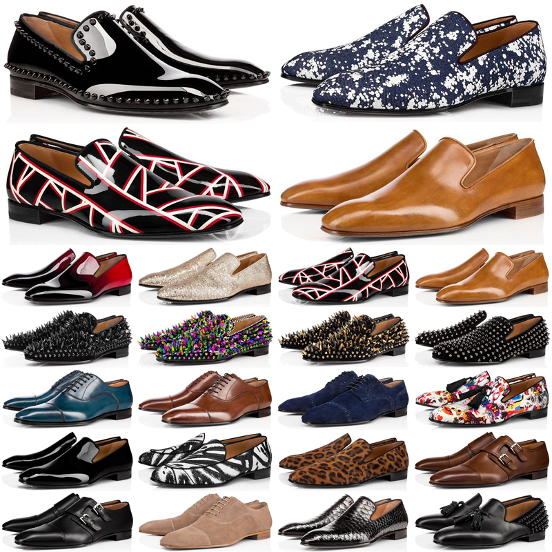 red bottoms designer for mens casual shoes loafers black bottom spike Patent Leather Slip On Dress Wedding flats Business Party sneakers discount
red bottoms designer for mens casual shoes loafers black bottom spike Patent Leather Slip On Dress Wedding flats Business Party sneakers discount