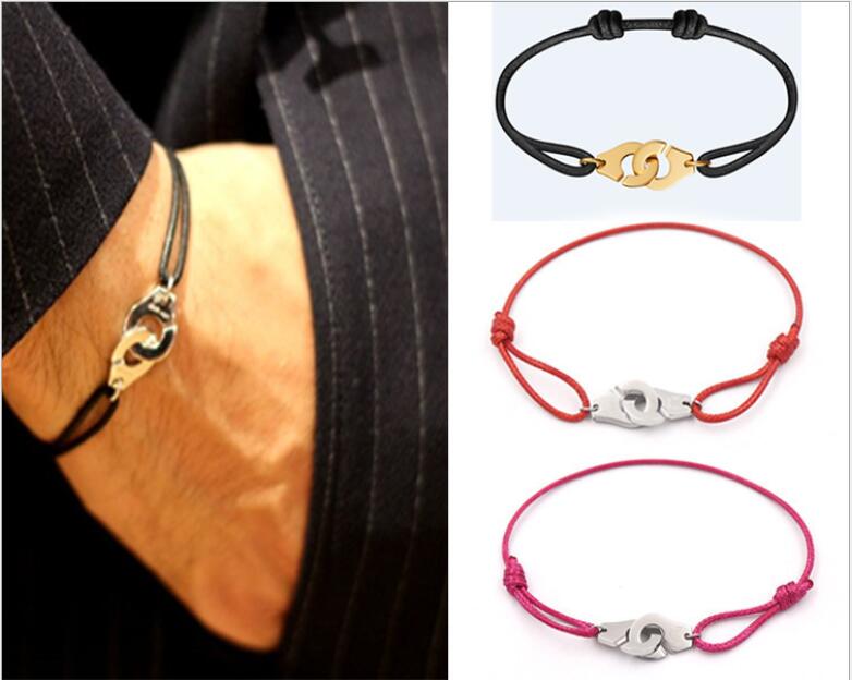 France Paris Jewelry 925 Sterling Silver Handcuffs Dinh Van Bracelet For Women With Rope 925 Silver Pendant Bracelet Menottes
France Paris Jewelry 925 Sterling Silver Handcuffs Dinh Van Bracelet For Women With Rope 925 Silver Pendant Bracelet Menottes