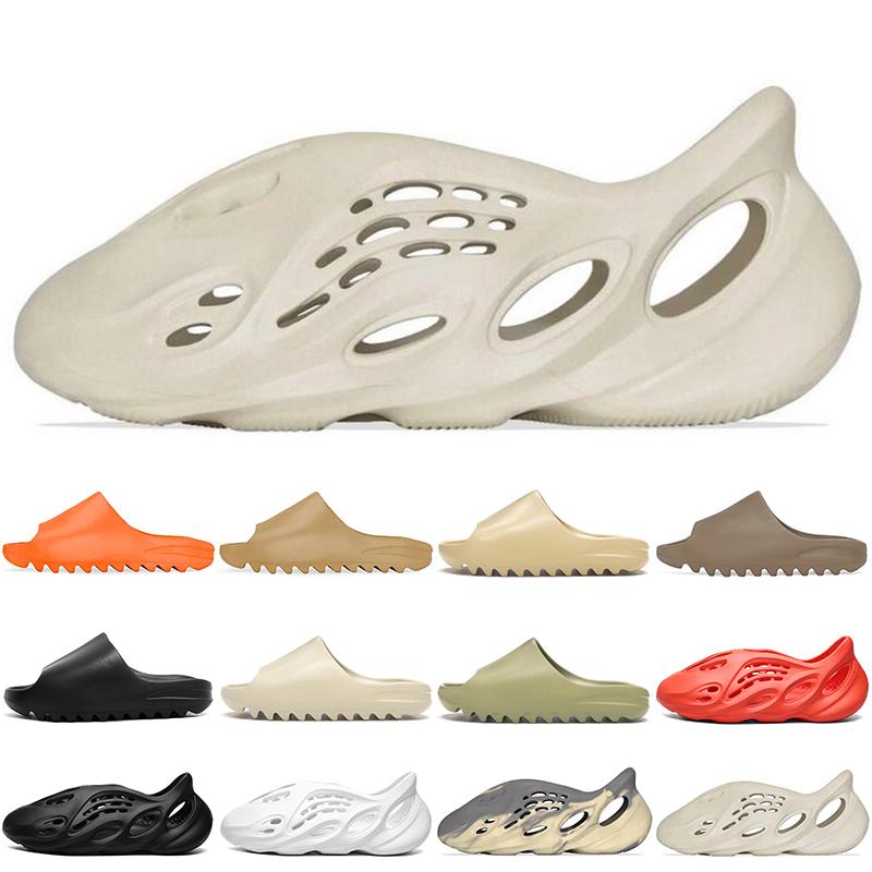 Top Bone slide foam runner men women slippers sandal Desert Sand MXT Moon Grey Earth Brown triple black white womens sandals bYv
Top Bone slide foam runner men women slippers sandal Desert Sand MXT Moon Grey Earth Brown triple black white womens sandals bYv