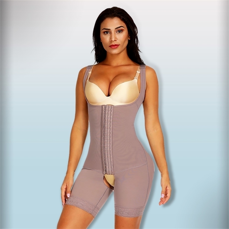 Full Body Shaper Colombian Reductive Girdles Waist Trainer Corset Shapewear Bodysuit Slimming Underwear Post Liposuction 220104, Coffee body shaper
Full Body Shaper Colombian Reductive Girdles Waist Trainer Corset Shapewear Bodysuit Slimming Underwear Post Liposuction 220104, Coffee body shaper