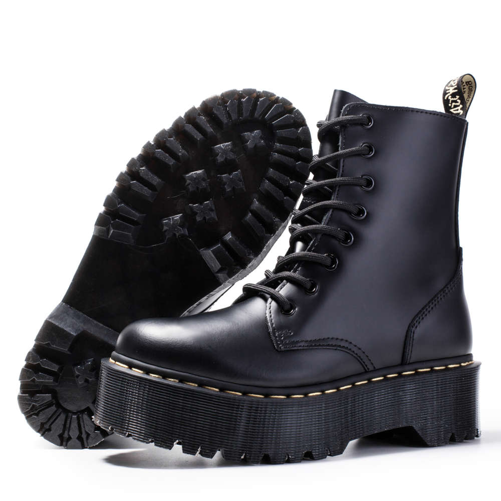 Martens Boots Jadon Smooth Leather Man And Woman Casual Adulto Outdoor Aartin Platform shoes Fashion and personality, Black
Martens Boots Jadon Smooth Leather Man And Woman Casual Adulto Outdoor Aartin Platform shoes Fashion and personality, Black