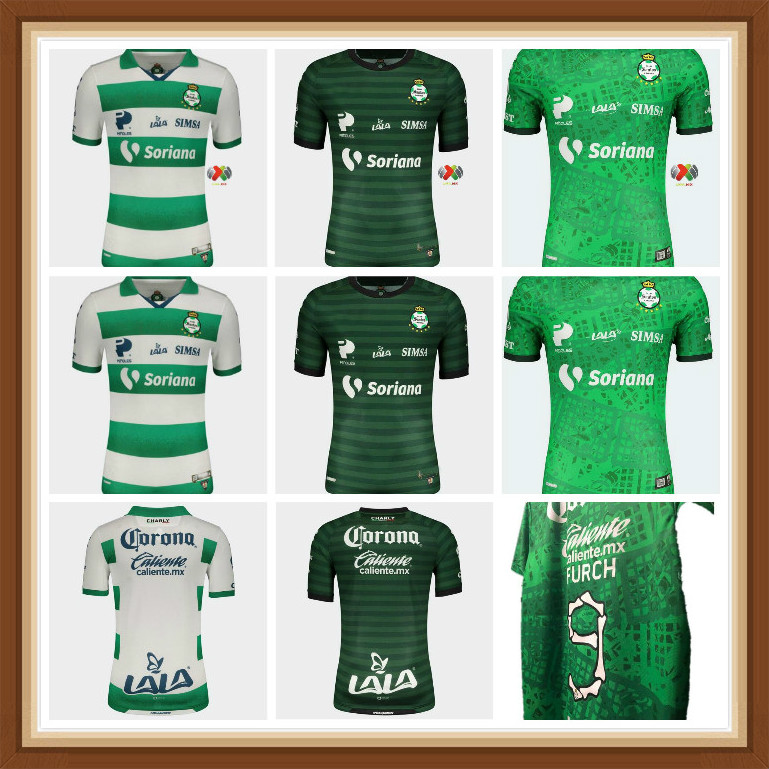 2021 2022 Club Santos Laguna Soccer Jerseys Home Away pink LIGA MX Davila Fulk Dejanini camiseta de fútbol football shirts, Green 
2021 2022 Club Santos Laguna Soccer Jerseys Home Away pink LIGA MX Davila Fulk Dejanini camiseta de fútbol football shirts, Green