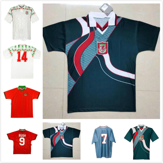 1994 1995 1996 Wales retro soccer jersey 95 96 Giggs Hughes Saunders Rush Boden Speed vintage classic football shirt, Black;yellow
1994 1995 1996 Wales retro soccer jersey 95 96 Giggs Hughes Saunders Rush Boden Speed vintage classic football shirt, Black;yellow