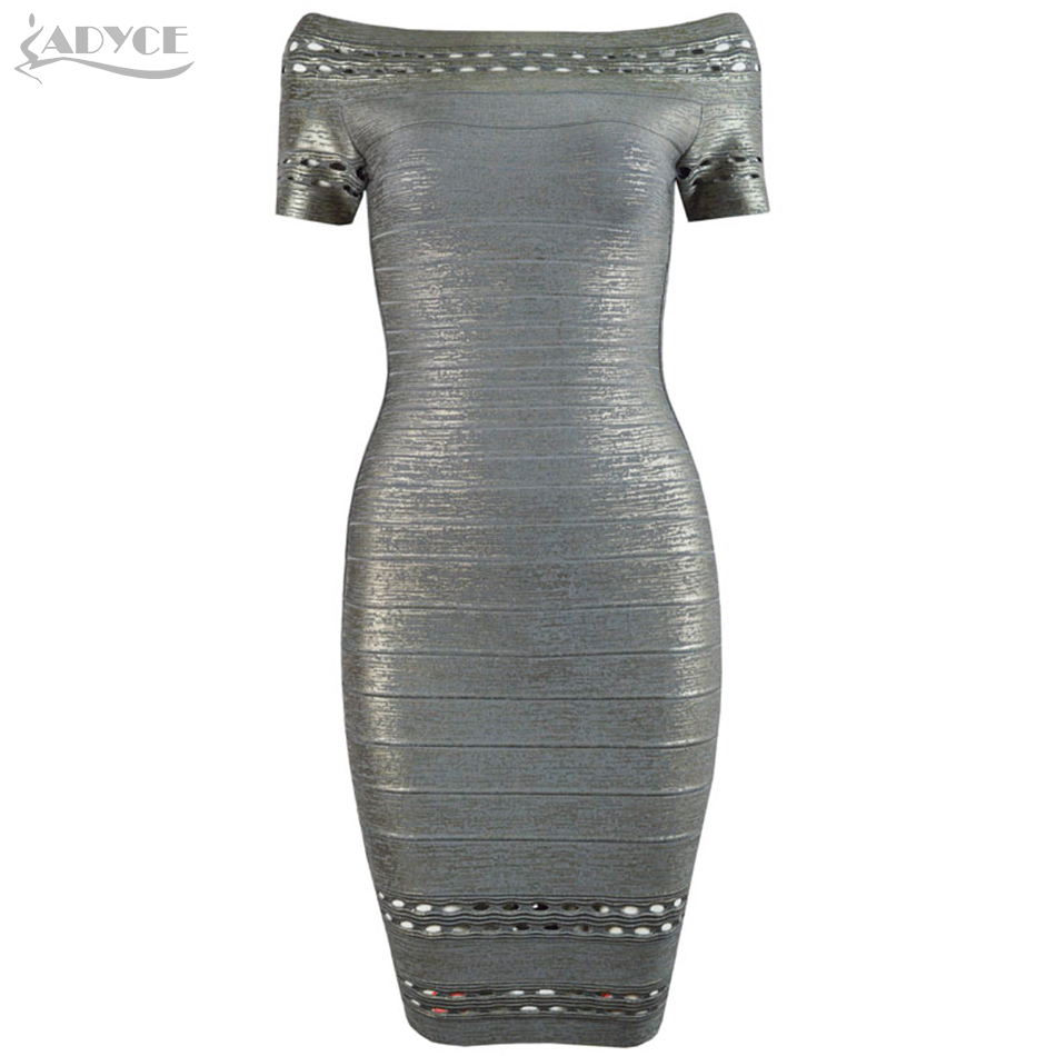Summer Off Shoulder Short Sleeve Bandage Dress Sexy Hollow Out Club Evening Runway Party Bodycon For Women 210423