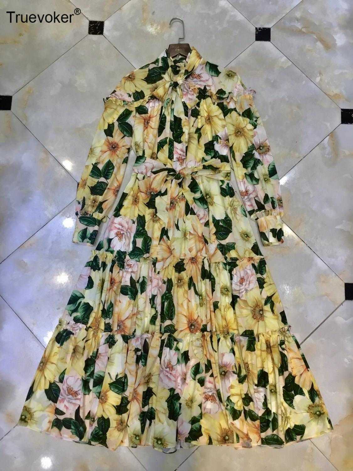Truevoker European Spring Fashion Prom Dress Lady Long Sleeves Bow Collar Colorful Floral Print Mid Malf Length Holiday 210602, Multi
Truevoker European Spring Fashion Prom Dress Lady Long Sleeves Bow Collar Colorful Floral Print Mid Malf Length Holiday 210602, Multi