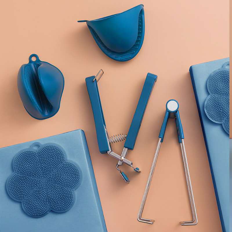 Anti-scald Clip Take Bowl Gloves Anti-hot Hand Cast Iron Plate Bowel Spoon Pot Clip Steaming Dish Tray Kitchen Gadget Pot