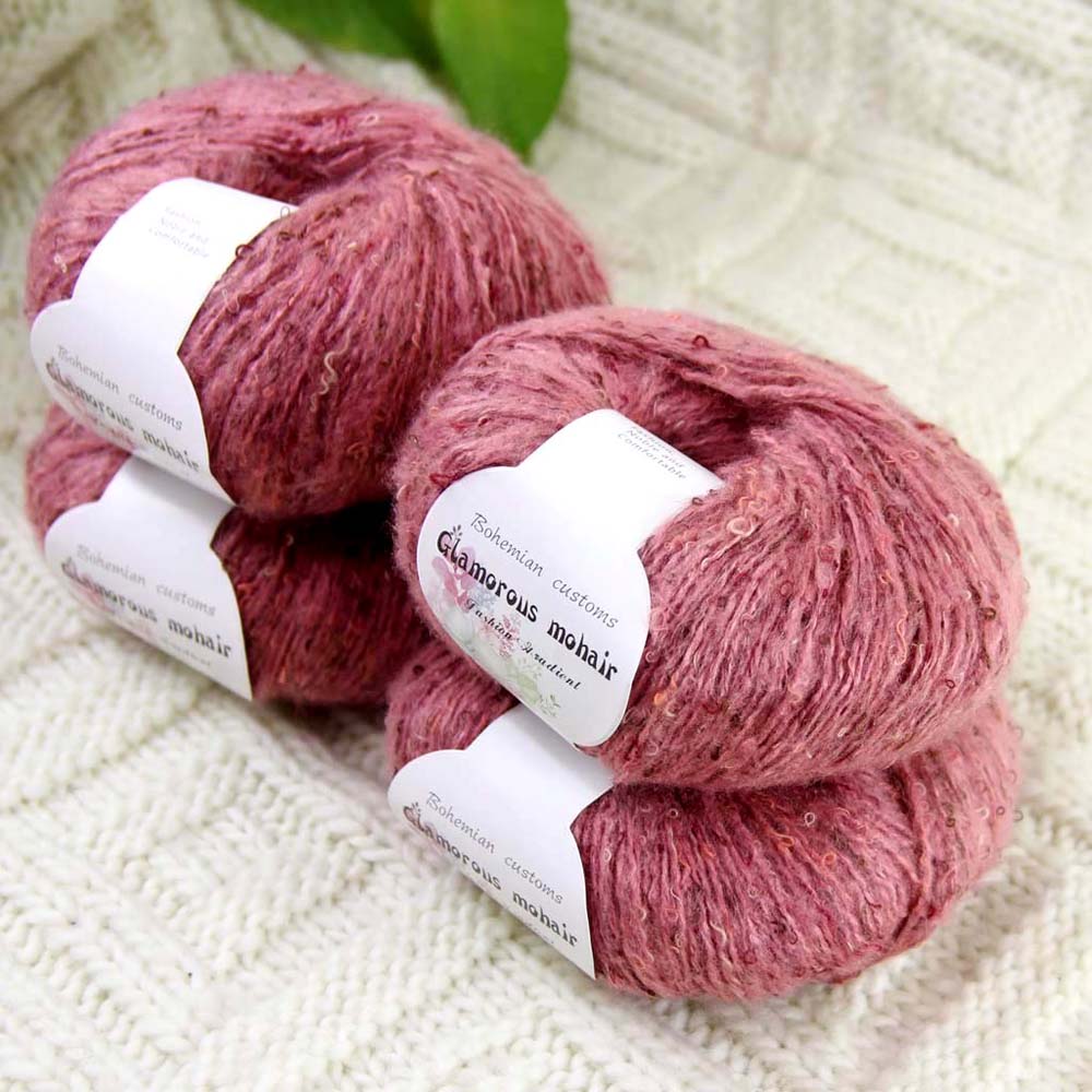 Sale 4SkeinX50gr Luxury Fluffy Soft NEW MOHAIR Shawls Hand Knit Crochet Yarn Pink 825-13-4, Multi-colored
Sale 4SkeinX50gr Luxury Fluffy Soft NEW MOHAIR Shawls Hand Knit Crochet Yarn Pink 825-13-4, Multi-colored