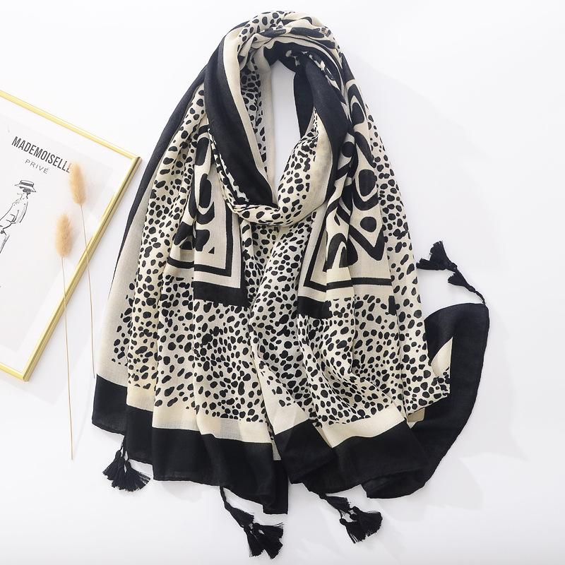 Scarves Fashion Aztec Leopard Dot Patchwork Tassel Viscose Shawl Scarf Lady High Quality Wrap Thin Pashminas Stole Muslim Hijab 180*90Cm, Blue;gray
Scarves Fashion Aztec Leopard Dot Patchwork Tassel Viscose Shawl Scarf Lady High Quality Wrap Thin Pashminas Stole Muslim Hijab 180*90Cm, Blue;gray