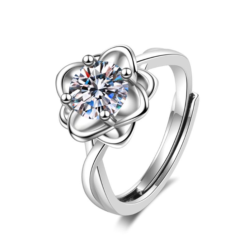 Cluster Rings Butterfly Flower Platinum One Ring For Women S925 Silver Moissanite Jewelry Couple Anniversary Birthday Gift, Golden;silver
Cluster Rings Butterfly Flower Platinum One Ring For Women S925 Silver Moissanite Jewelry Couple Anniversary Birthday Gift, Golden;silver