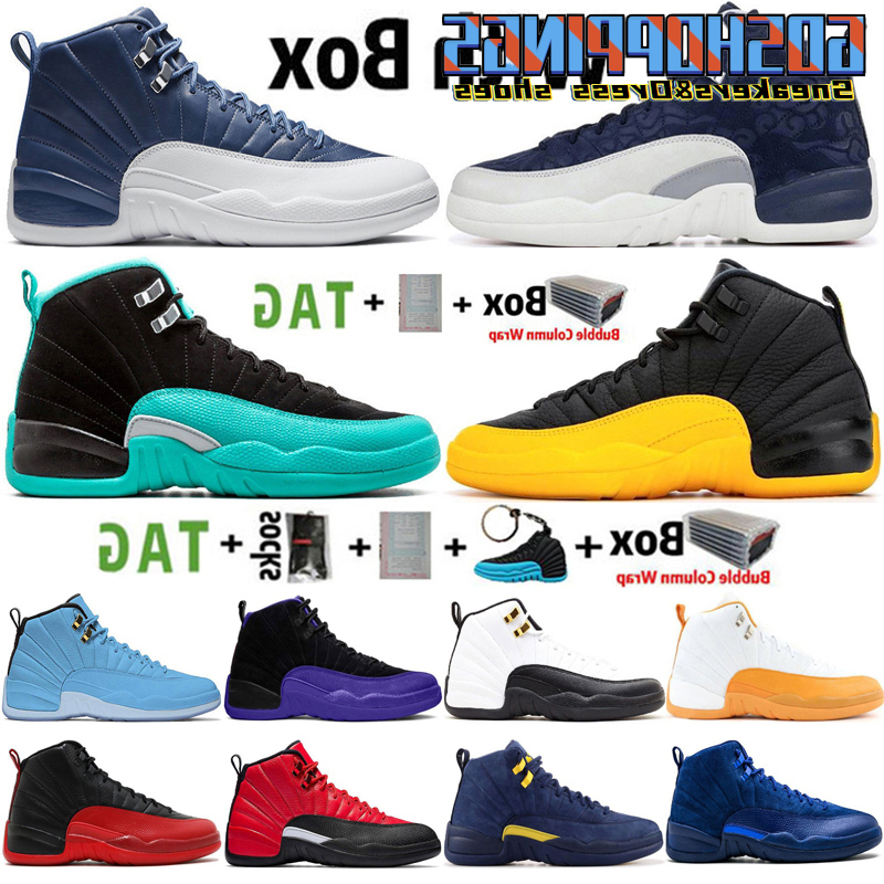 with box jumpman high og 12 12s mens basketball shoes international fligh stone blue unc cny playoff trainers sports sneakers size 713, 30
with box jumpman high og 12 12s mens basketball shoes international fligh stone blue unc cny playoff trainers sports sneakers size 713, 30