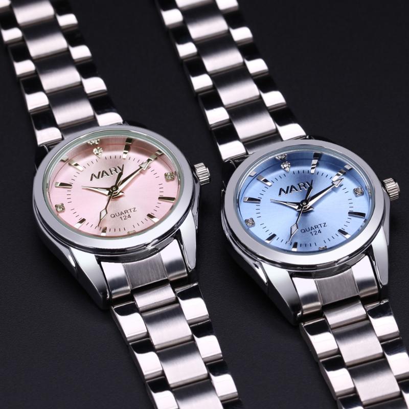Wristwatches Fashion Women Watches Casial Ladies Nary Stainless Steel Analog Quartz Female Reloje Mujer Relogio, 16124pink
Wristwatches Fashion Women Watches Casial Ladies Nary Stainless Steel Analog Quartz Female Reloje Mujer Relogio, 16124pink