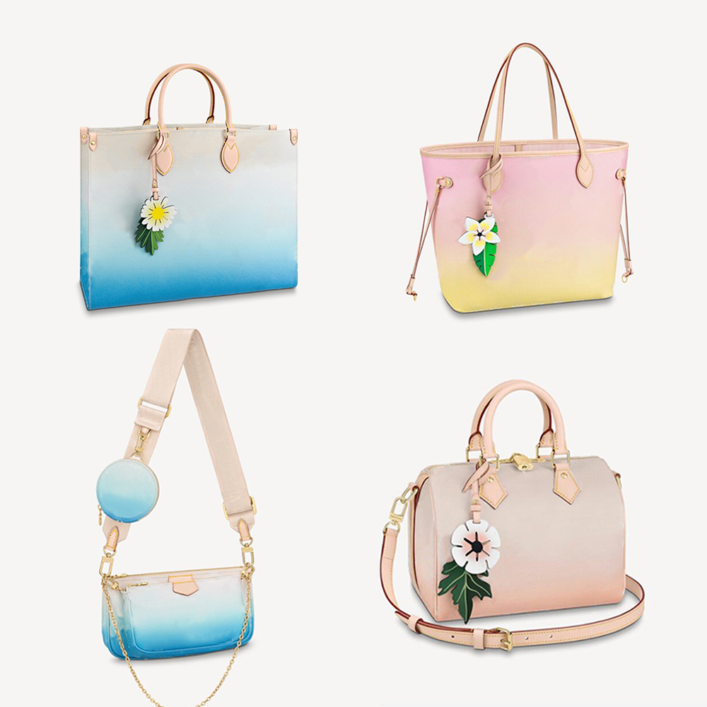 High Quality Designer Handbags Gradient Color Series Tote Women Big print Shoulder Bag Backpack Totes wallet Lady Clutch purse Messenger Bags, Pink yellow big flower
High Quality Designer Handbags Gradient Color Series Tote Women Big print Shoulder Bag Backpack Totes wallet Lady Clutch purse Messenger Bags, Pink yellow big flower