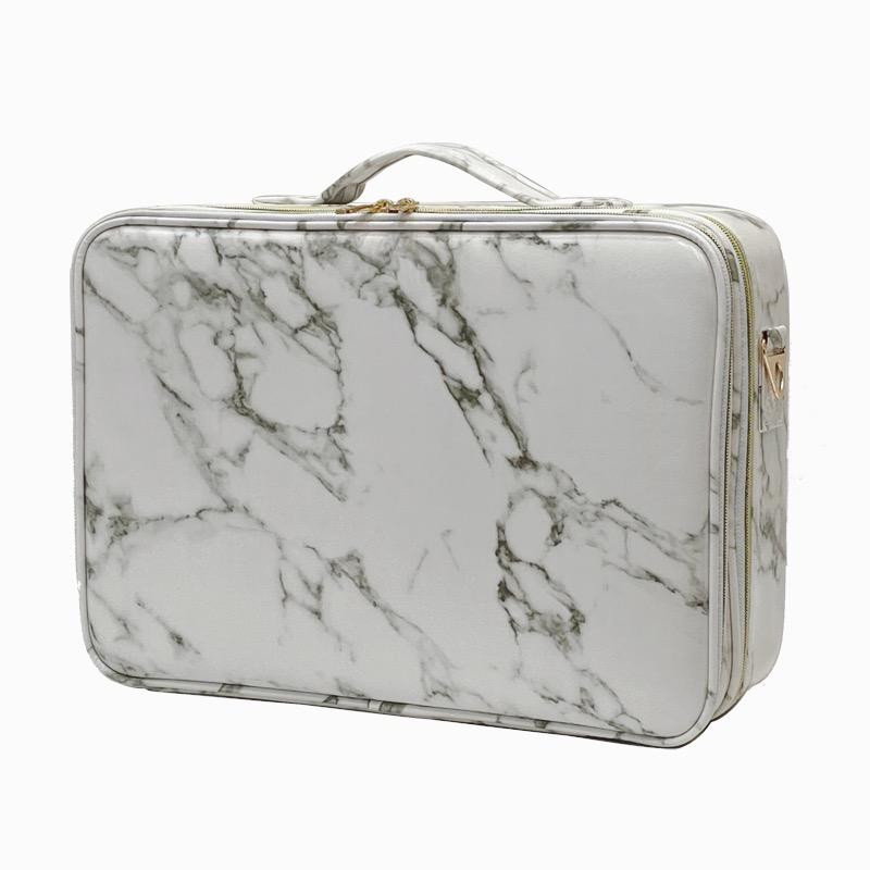 Cosmetic Bags & Cases 2021 Large Capacity Bag Sturdy Durable Metal Buckle Waterproof PU Leather Professional Makeup Case, Xs marble white
Cosmetic Bags & Cases 2021 Large Capacity Bag Sturdy Durable Metal Buckle Waterproof PU Leather Professional Makeup Case, Xs marble white