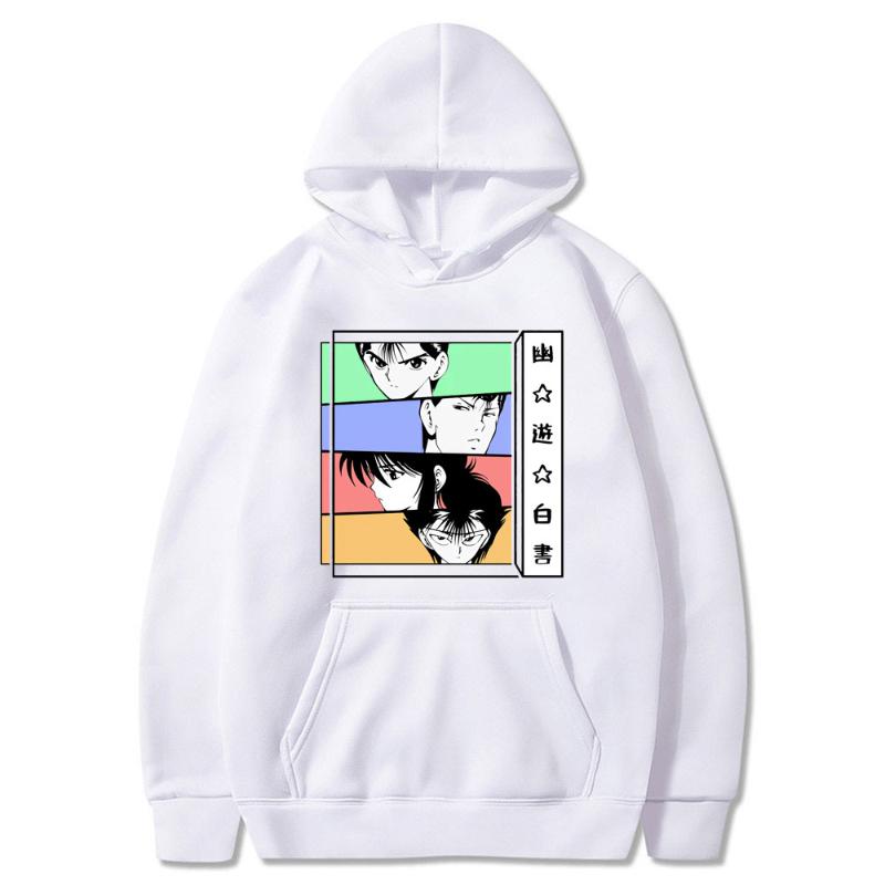 Men' Hoodies & Sweatshirts Men Squad Goals Yu Hakusho Yusuke Kurama Anime Clothing Autumn Winter Hoodie Pullover Sweatshirt Harajuku, Gary
Men' Hoodies & Sweatshirts Men Squad Goals Yu Hakusho Yusuke Kurama Anime Clothing Autumn Winter Hoodie Pullover Sweatshirt Harajuku, Gary