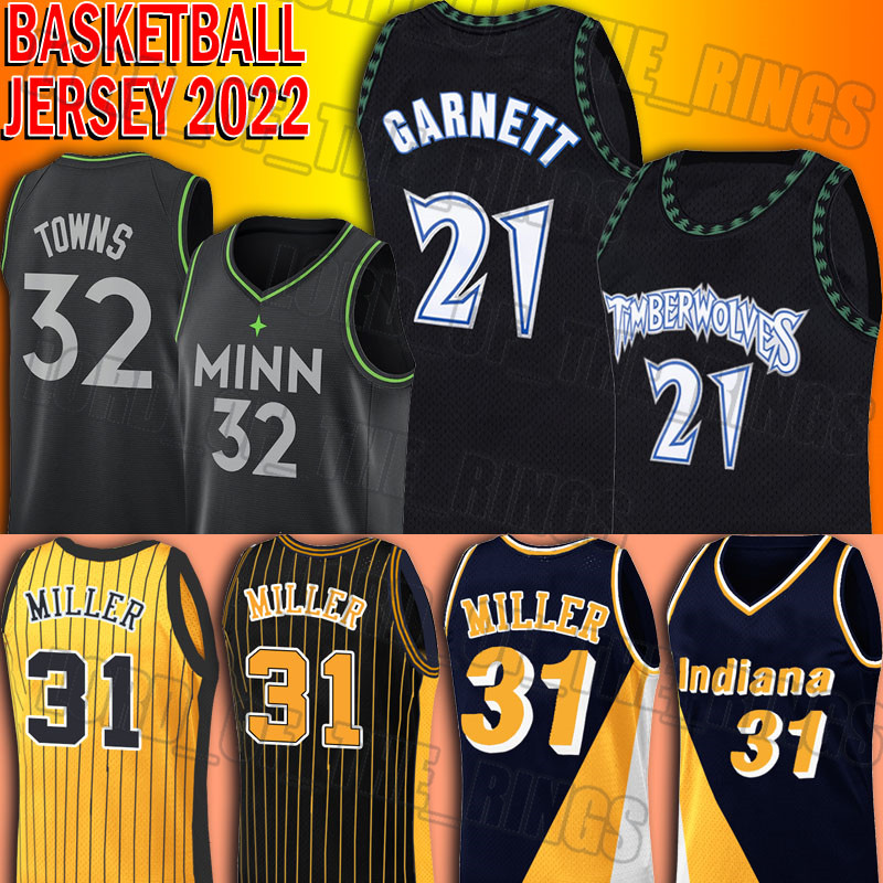 Throwback Kevin 21 Garnett Reggie 31 Miller Jersey Basketball Karl-Anthony Edwards Towns Jerseys 2022 Season City, Black;red
Throwback Kevin 21 Garnett Reggie 31 Miller Jersey Basketball Karl-Anthony Edwards Towns Jerseys 2022 Season City, Black;red