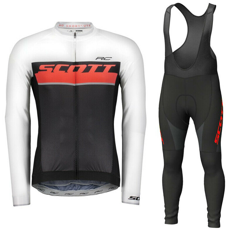 Men SCOTT Team Cycling Jersey Suit Long Sleeve quick dry bike shirt bib pants kits road bicycle outfits outdoor sports Uniform Y20101602, Black;red
Men SCOTT Team Cycling Jersey Suit Long Sleeve quick dry bike shirt bib pants kits road bicycle outfits outdoor sports Uniform Y20101602, Black;red