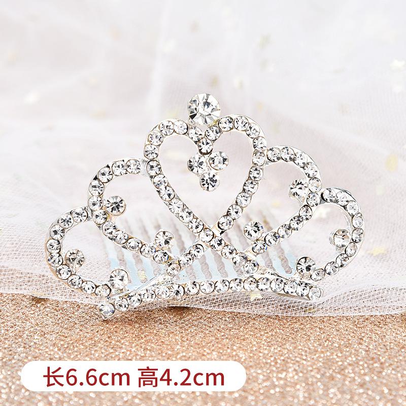 Children's crown Tiara Princess Little Girl crown headband Girl's birthday headband Baby crown hair accessory