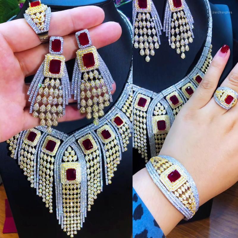 Earrings & Necklace Soramoore Original Trendy Luxury Gorgeous Bangle Ring Set For Women Ladies Girl Gift Bridal Jewelry, Silver
Earrings & Necklace Soramoore Original Trendy Luxury Gorgeous Bangle Ring Set For Women Ladies Girl Gift Bridal Jewelry, Silver