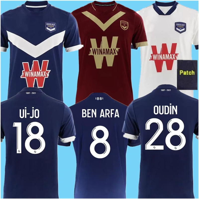 21 22 FC Girondins Bordeaux 140th anniversary Soccer Jerseys ADLI BRIAND OUDIN .KALU T.BASIC 2021 2022 maillot de football Shirt Men Kids Kit uniforms, Home
21 22 FC Girondins Bordeaux 140th anniversary Soccer Jerseys ADLI BRIAND OUDIN .KALU T.BASIC 2021 2022 maillot de football Shirt Men Kids Kit uniforms, Home