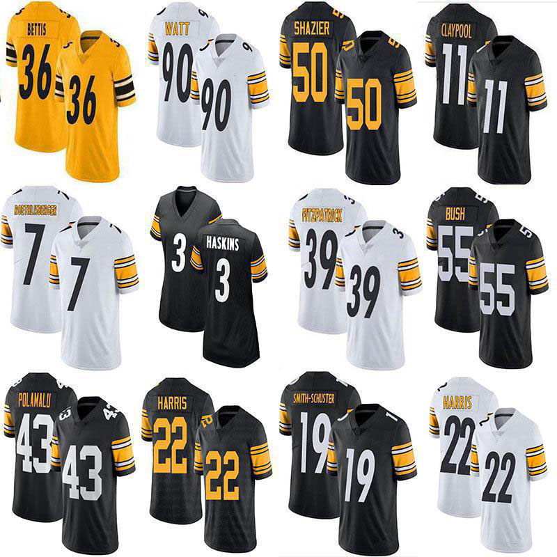 90 T.J. Watt 22 Najee Harris Custom Football Jersey 55 Devin Bush 11 Chase Claypool 8 Melvin Ingram III 23 Joe Haden 56 Alex Highsmith Cameron Heyward Ben Roethlisberger, Youth
90 T.J. Watt 22 Najee Harris Custom Football Jersey 55 Devin Bush 11 Chase Claypool 8 Melvin Ingram III 23 Joe Haden 56 Alex Highsmith Cameron Heyward Ben Roethlisberger, Youth