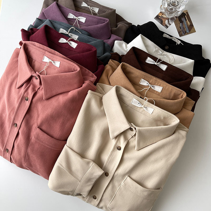 Women's Blouses & Shirts Fashion Versatile Loose Long Sleeve Shirt Summer 2021 Lapel Solid Casual Blouser Korean Single Breasted T, Gray
Women's Blouses & Shirts Fashion Versatile Loose Long Sleeve Shirt Summer 2021 Lapel Solid Casual Blouser Korean Single Breasted T, Gray