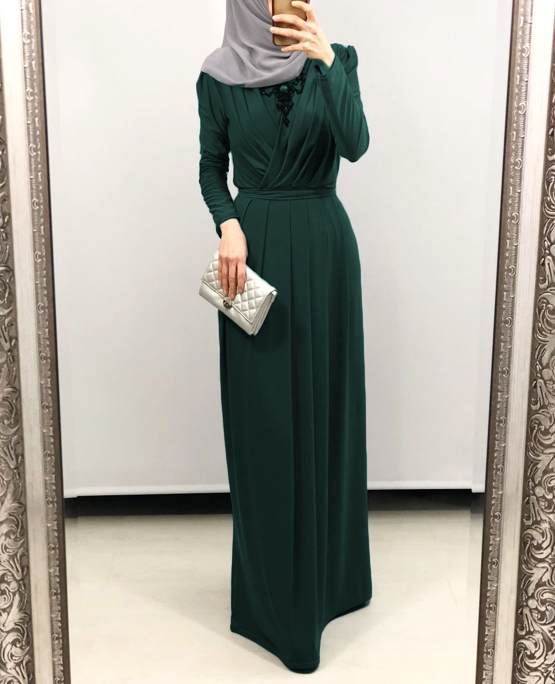 Muslim Abaya Dresses Women Simple Turkey Lace-up Maxi Dress Long Sleeve Dubai Paryer Ramadan Casual Kaftan Islamic Clothing
Muslim Abaya Dresses Women Simple Turkey Lace-up Maxi Dress Long Sleeve Dubai Paryer Ramadan Casual Kaftan Islamic Clothing