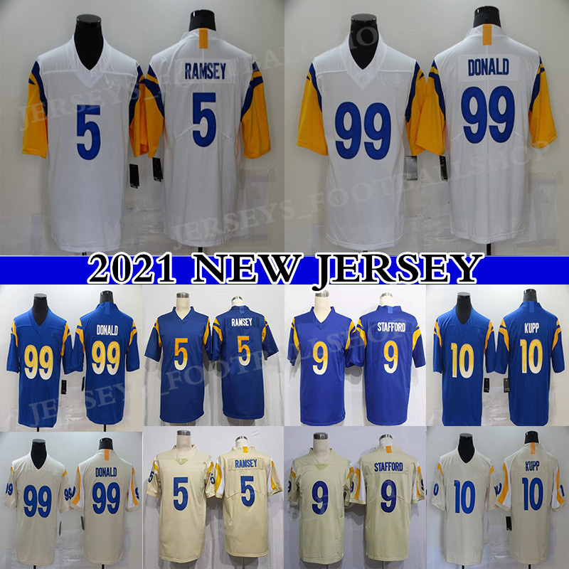 99 Aaron Donald 5 Jalen Ramsey Football Jersey Cooper Kupp LosAngelesRamsMatthew Stafford Men's Stitched jerseys, Blue
99 Aaron Donald 5 Jalen Ramsey Football Jersey Cooper Kupp LosAngelesRamsMatthew Stafford Men's Stitched jerseys, Blue