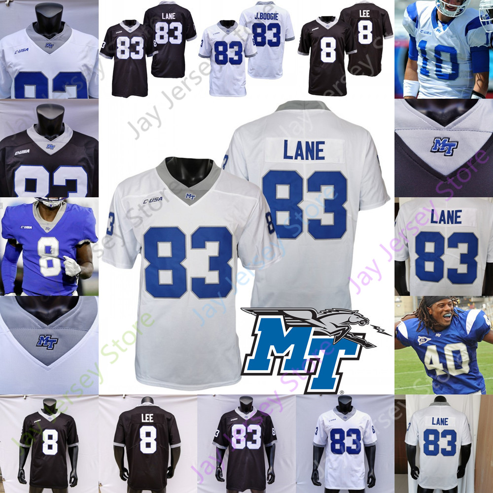 Middle Tennessee State Football Jersey NCAA College Jaylin Lane Asher O'Hara Ohara O Hara Pierce Ty Lee Marshall Render Hightower Vander Esch Lawrence, White i
Middle Tennessee State Football Jersey NCAA College Jaylin Lane Asher O'Hara Ohara O Hara Pierce Ty Lee Marshall Render Hightower Vander Esch Lawrence, White i