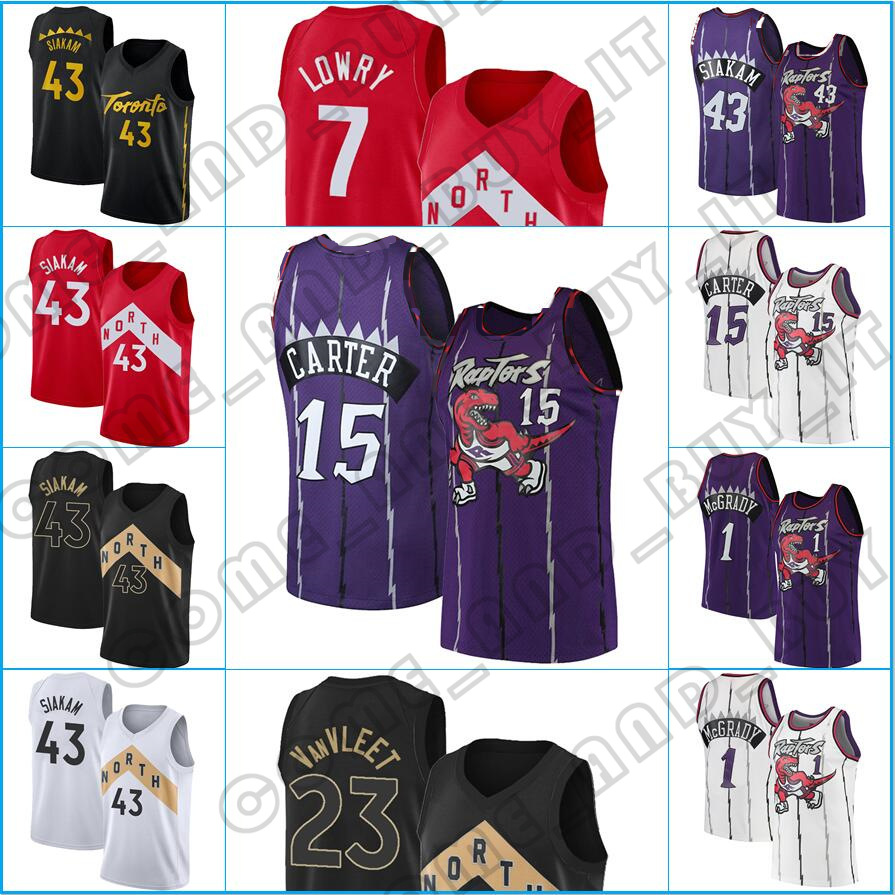 Retro Vince 15 Carter Jersey Basketball Pascal Toronto''Raptors''43 Siakam Tracy 1 McGrady Jerseys, Men jersey
Retro Vince 15 Carter Jersey Basketball Pascal Toronto''Raptors''43 Siakam Tracy 1 McGrady Jerseys, Men jersey