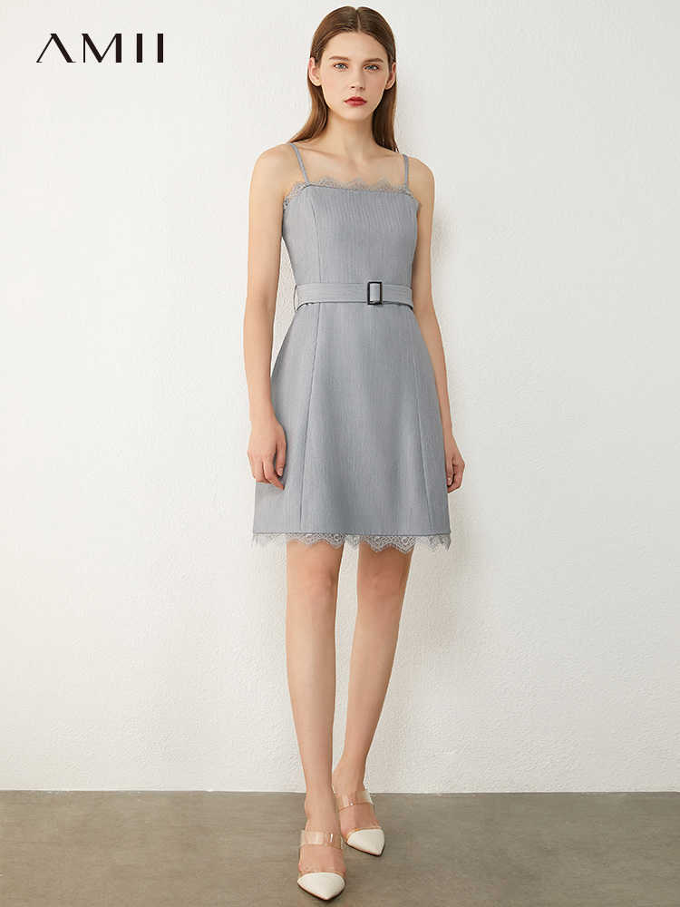 Minimalism Autumn Winter Suit For Women Fashion OLstyle Lace Spliced Mini Skirt Lapel Single-breasted Blazer 12040379 210527